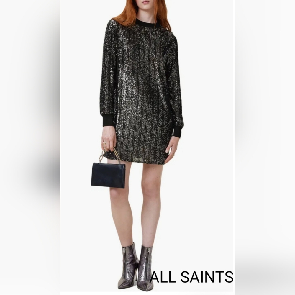 All Saints Sequin Dress